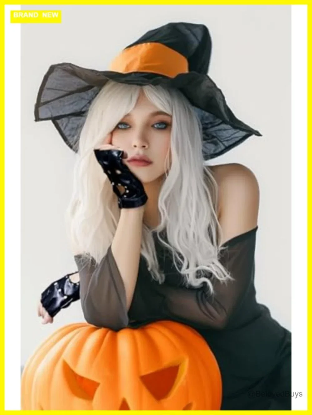 PU Leather Half Finger Dance Gloves Heart Cutout Punk Fingerless Gloves